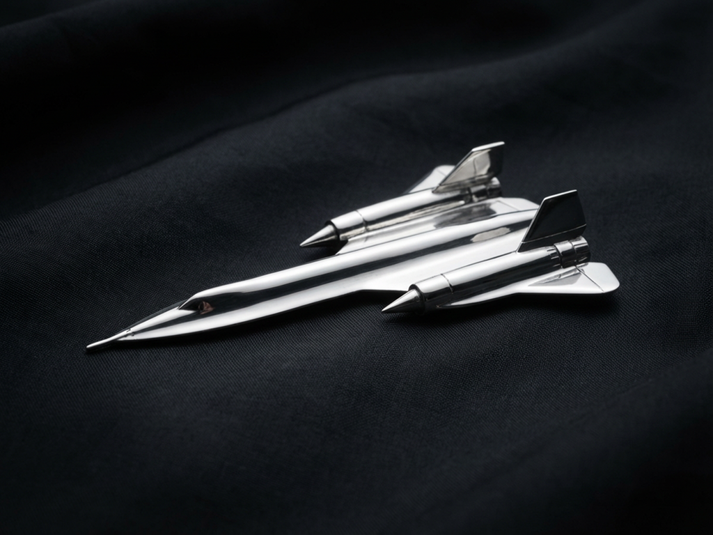 SR-71 BLACKBIRD PENDANT